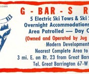 1953-54 Eastern Ski Map