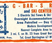 1954-55 Eastern Ski Map