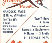 1960-61 Eastern Ski Map