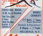 1961-62 Eastern Ski Map