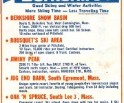 1954-55 Eastern Ski Map