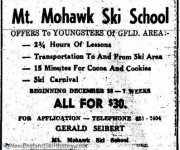 December 21, 1963 Greenfield Recorder Gerald Seibert Ski School