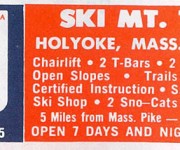 1963-64 Eastern Ski Map