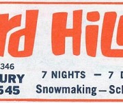 1973-74 Eastern Ski Map