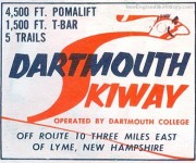 1962-63 Eastern Ski Map