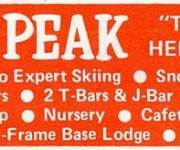 1973-74 Eastern Ski Map