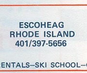 1970-71 Eastern Ski Map