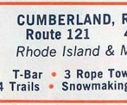 1967-68 Eastern Ski Map