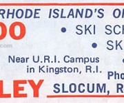 1969-70 Eastern Ski Map