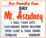 1962-63 Eastern Ski Map