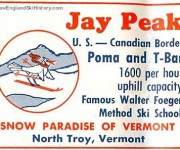 1959-60 Eastern Ski Map