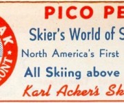 1953-54 Eastern Ski Map