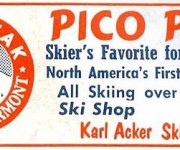 1959-60 Eastern Ski Map