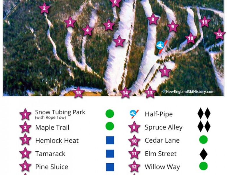 2021-22 Mt. Jefferson Trail Map