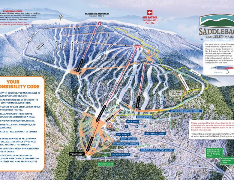 2024-25 Saddleback Trail Map