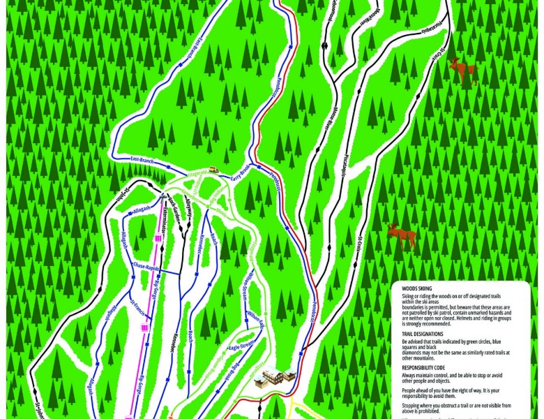 2025-26 Big Moose Trail Map