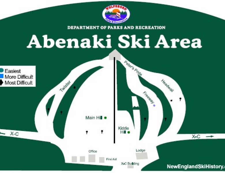 2024-25 Abenaki Trail Map