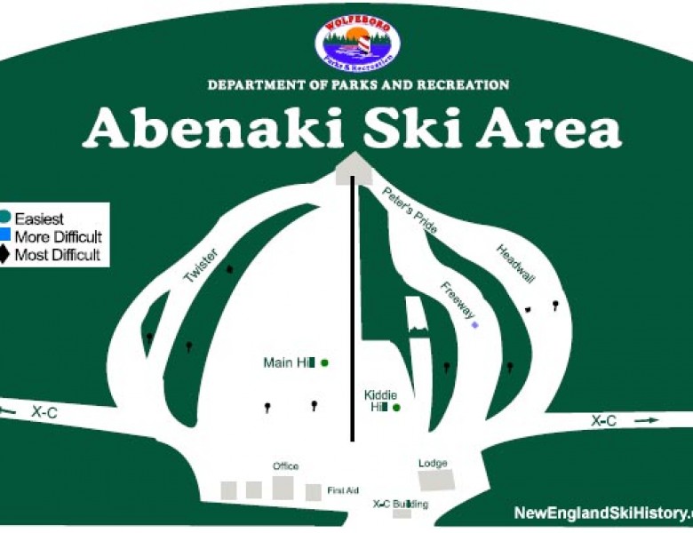 2025-26 Abenaki Trail Map