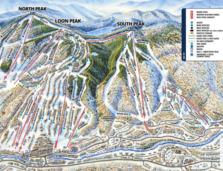 2025-26 Loon Trail Map