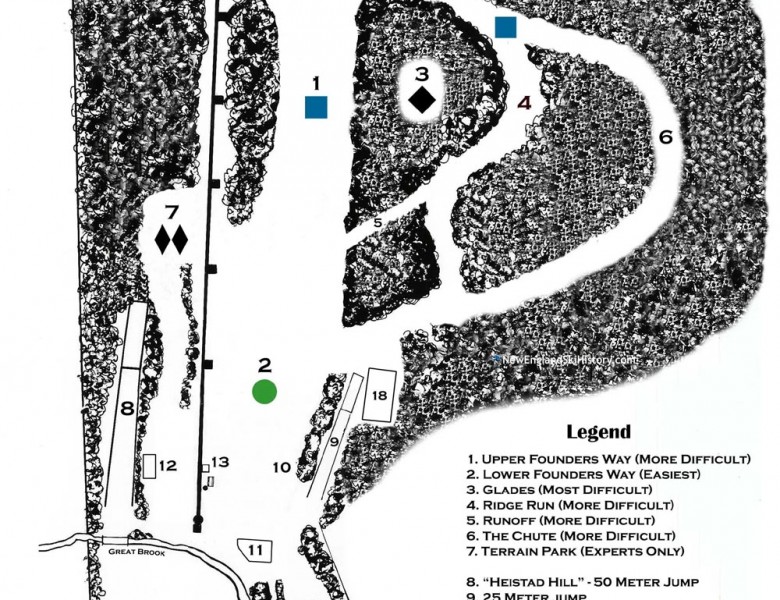 2024-25 Storrs Hill Trail Map