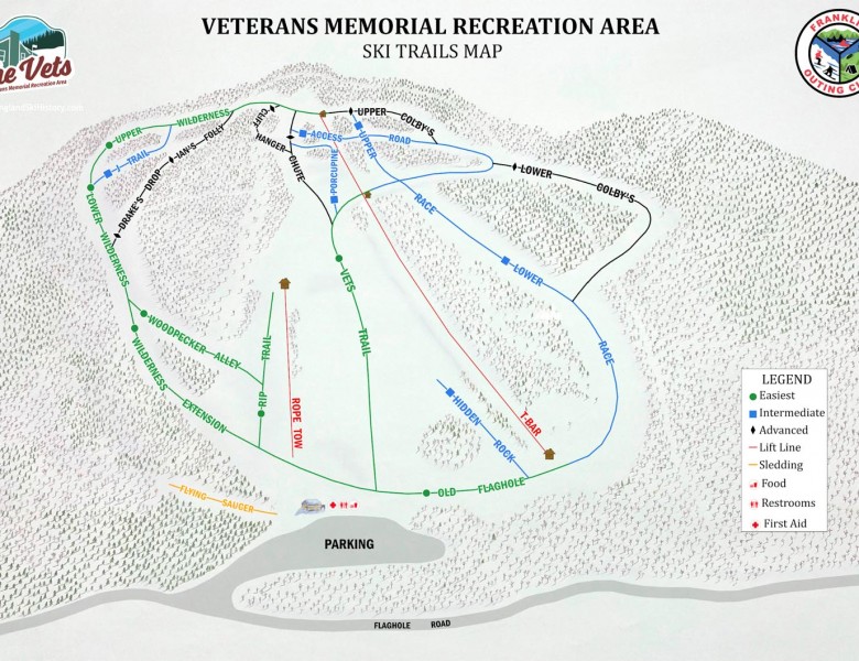 2024-25 Veterans Memorial Trail Map