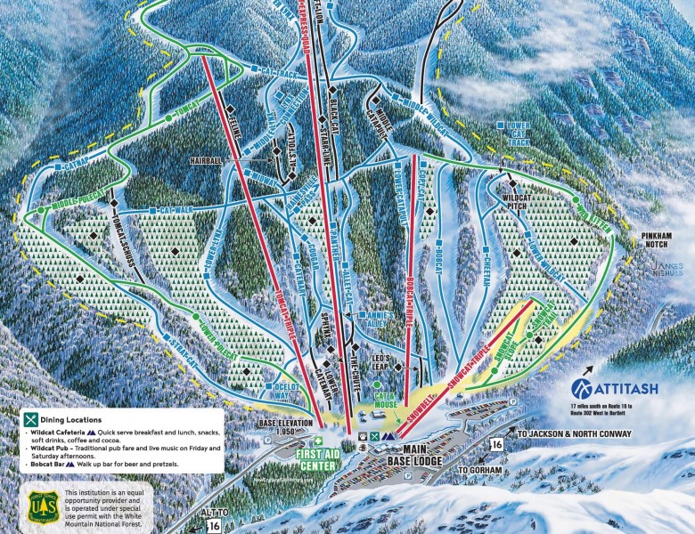 2025-26 Wildcat Trail Map
