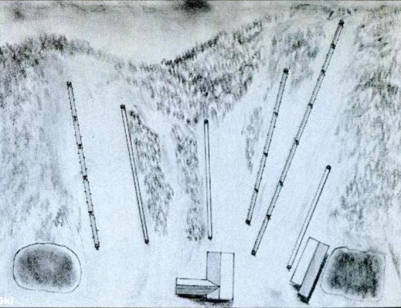 1981-82 Ski Valley Trail Map