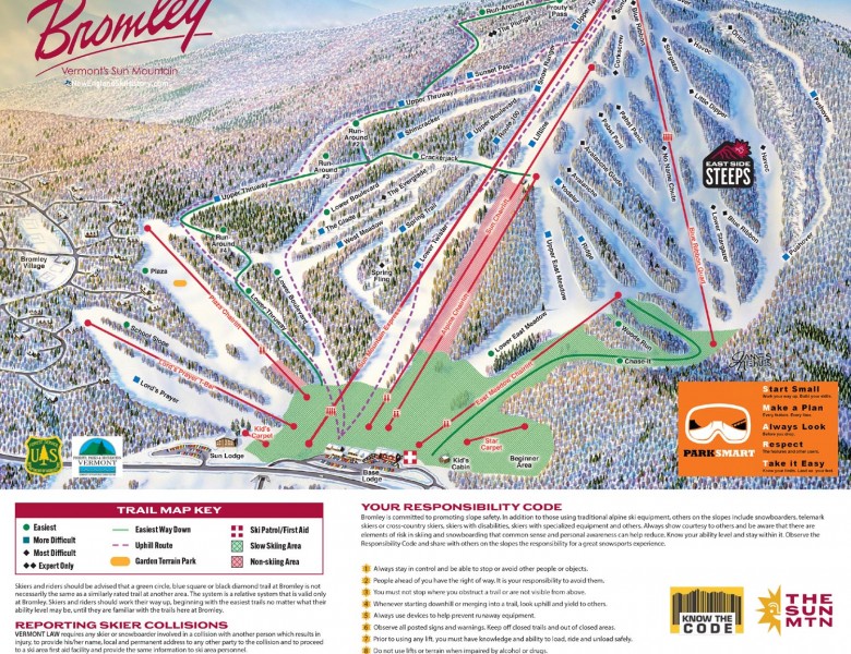 2024-25 Bromley Trail Map