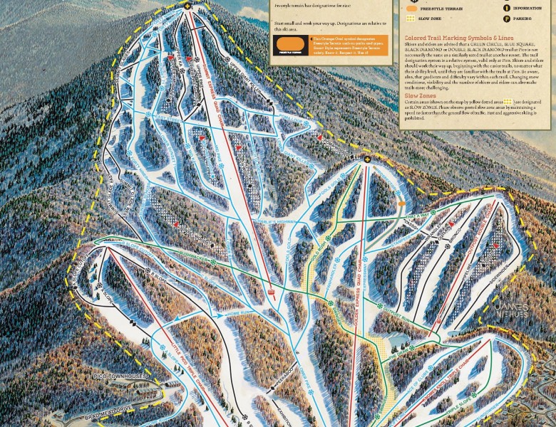 2022-23 Pico Trail Map