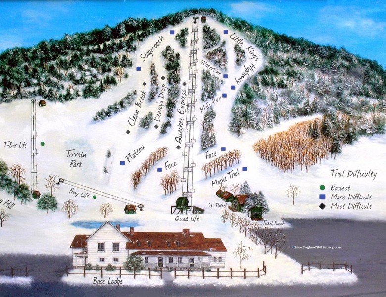 2025-26 Quechee Trail Map