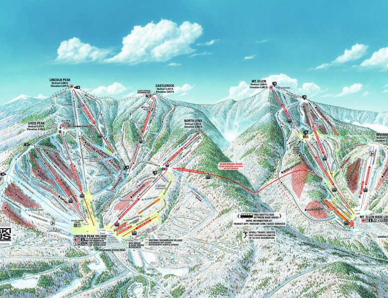 2024-25 Sugarbush Trail Map