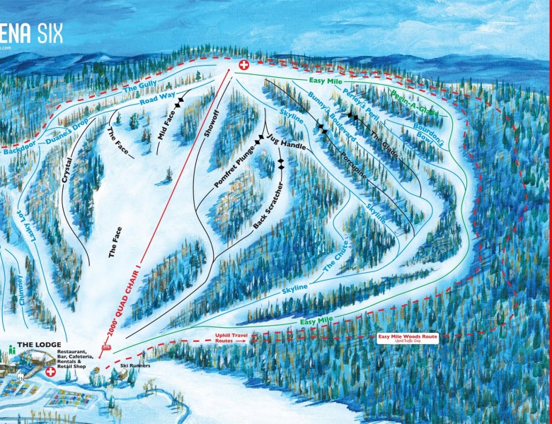 2025-26 Saskadena Six Trail Map