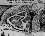 1960-61 Mars Hill Trail Map