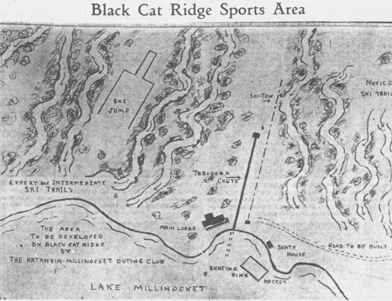 1937 Black Cat Mountain Development Map
