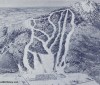 1970-71 Camden Snow Bowl Trail Map