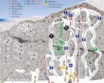 2009-10 Camden Snow Bowl Trail Map