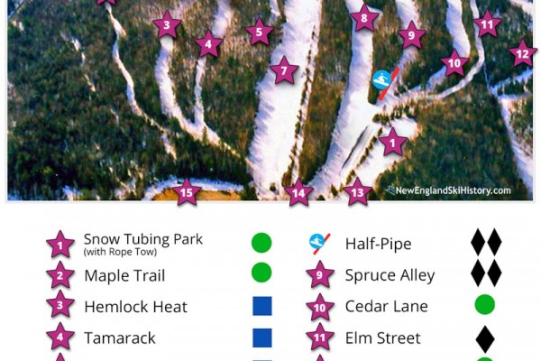 2018-19 Lonesome Pine Trail Map