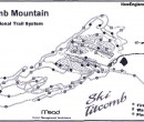 2000-01 Titcomb Mountain Trail Map