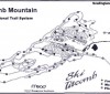 2001-02 Titcomb Mountain Trail Map