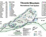 2010-11 Titcomb Mountain Trail Map