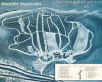 1964-65 Thunder Mountain Trail Map