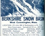 1967-68 Berkshire Snow Basin Trail Map