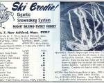 1967-68 Brodie Mountain Trail Map