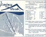 1964-65 Jiminy Peak Trail Map