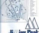 1969-70 Jiminy Peak trail map