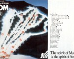1984-85 Mt. Tom Trail Map