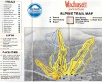 Circa 1985 Wachusett Trail Map