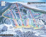 2019-20 Crotched Mountain Trail Map