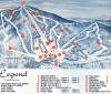 1967-68 Gunstock Trail Map