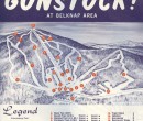 1968-69 Gunstock Trail Map